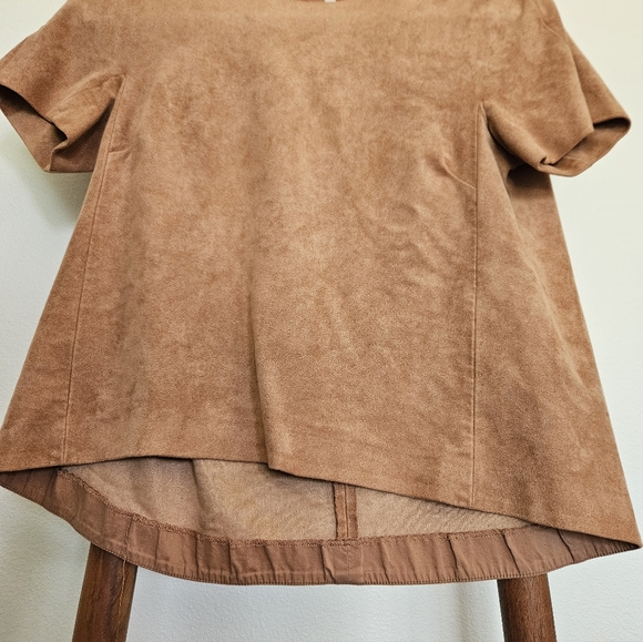 BCBGMaxazria Mariko Suede Shirt - Picture 6 of 13